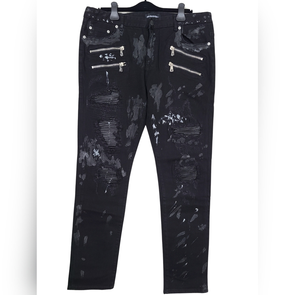GOD'S MASTERFUL CHILDREN ▪️ Distressed Jeans 👖 - US 40